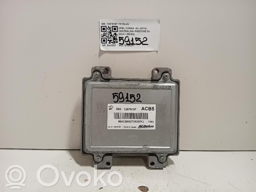 Opel Corsa D Įpurškimo valdymo blokas 