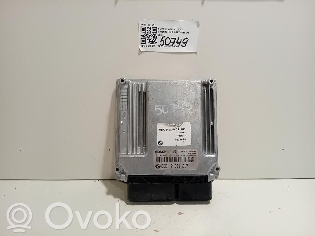BMW X3 E83 Unité de commande / module d'injection 