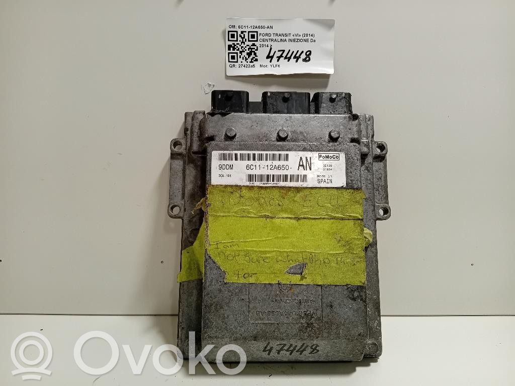 Injection control unit/module   6C1112A650AN,6C1112A650,6C1112A650AN,YLF6