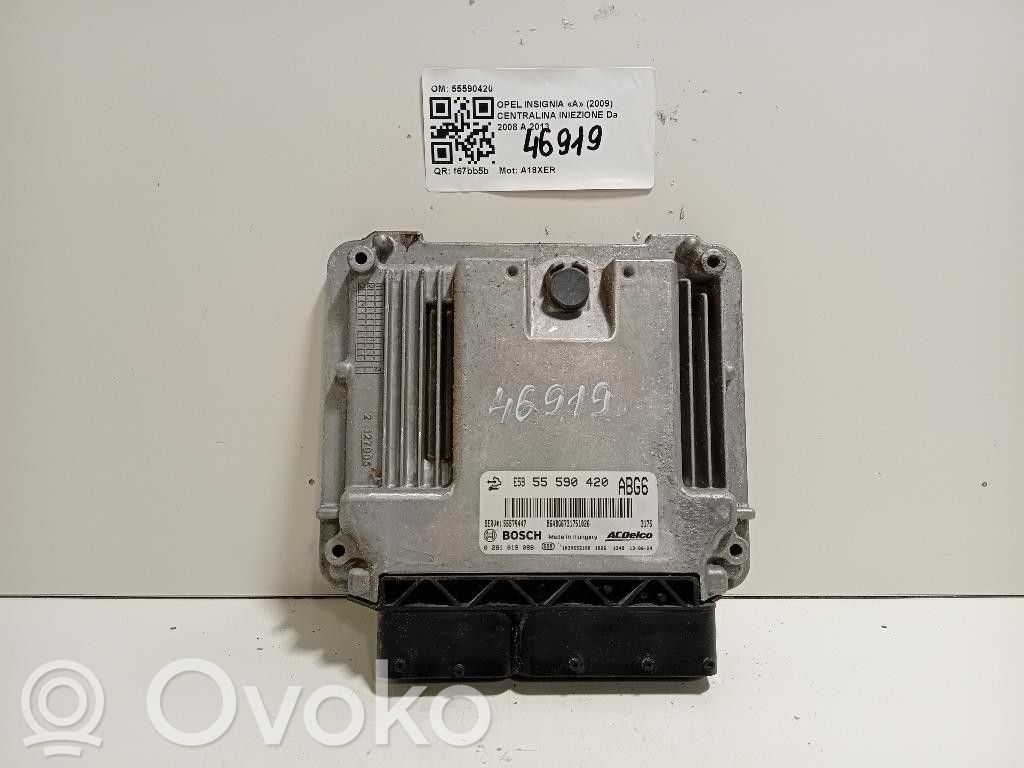 Opel Insignia A Unidad de control/módulo de la inyección 