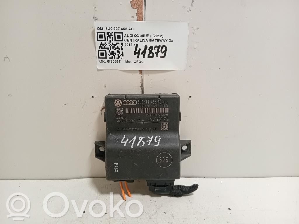 Módulo de control Gateway   8U0907468AC,8U0907468AC,CFGC