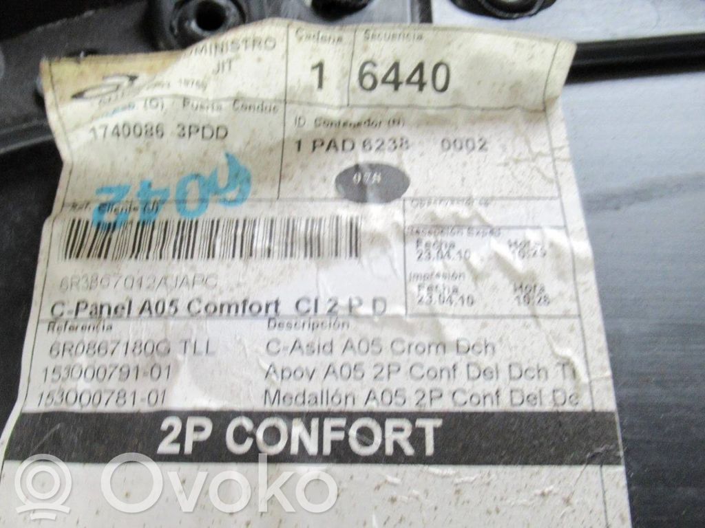 Volkswagen Polo V 6R Boczek / Tapicerka / bagażnika 