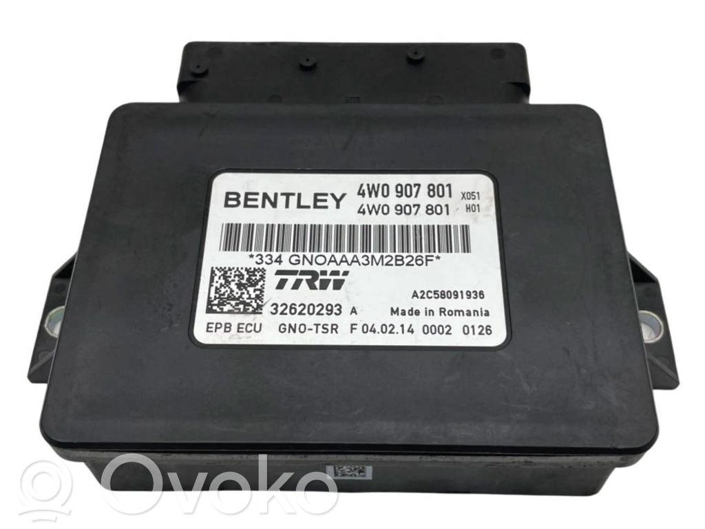 Bentley Continental Module de commande de frein à main 