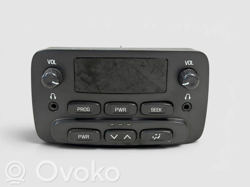 Console centrale, commande chauffage/clim