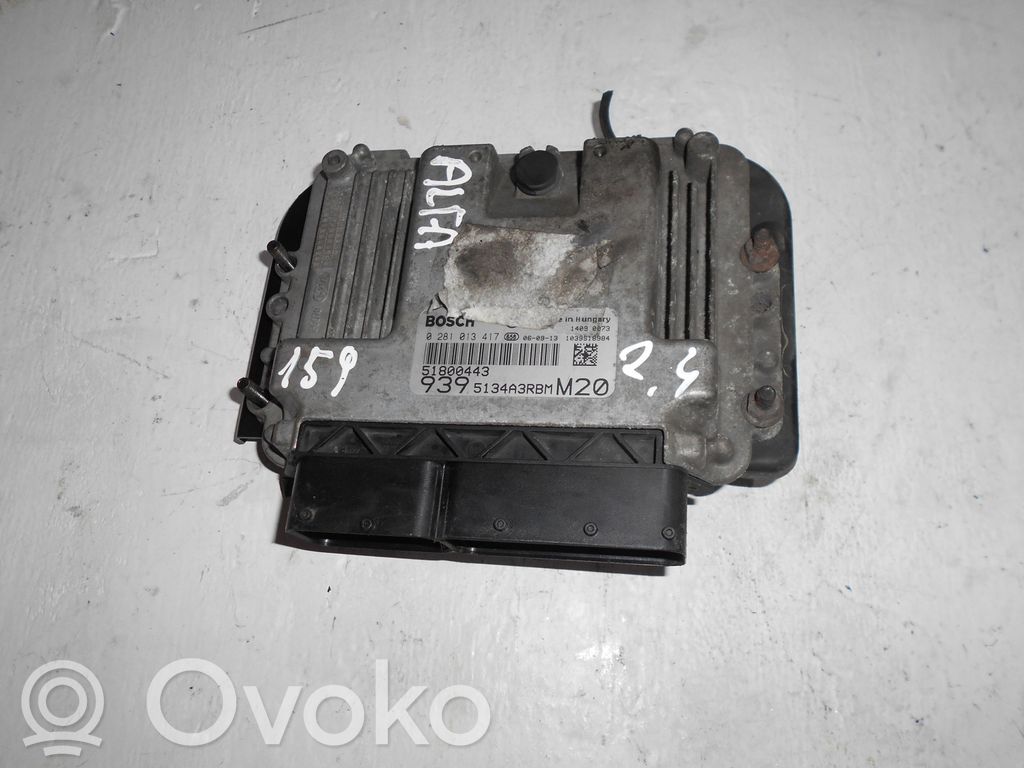 Alfa Romeo 159 Engine control unit/module 