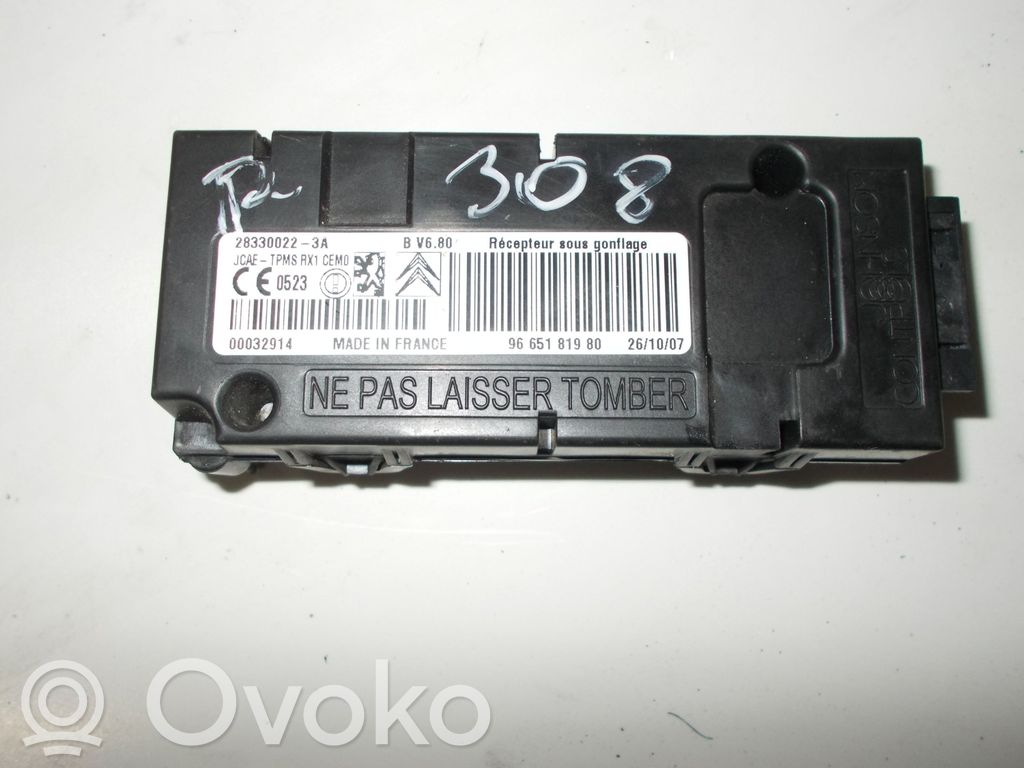 Peugeot 308 Air pressure sensor 