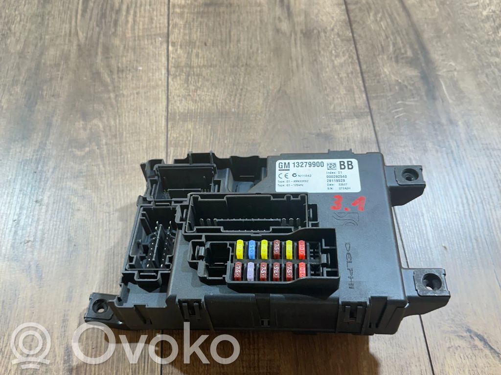 Módulo de fusible   13279900,000292540,28119529