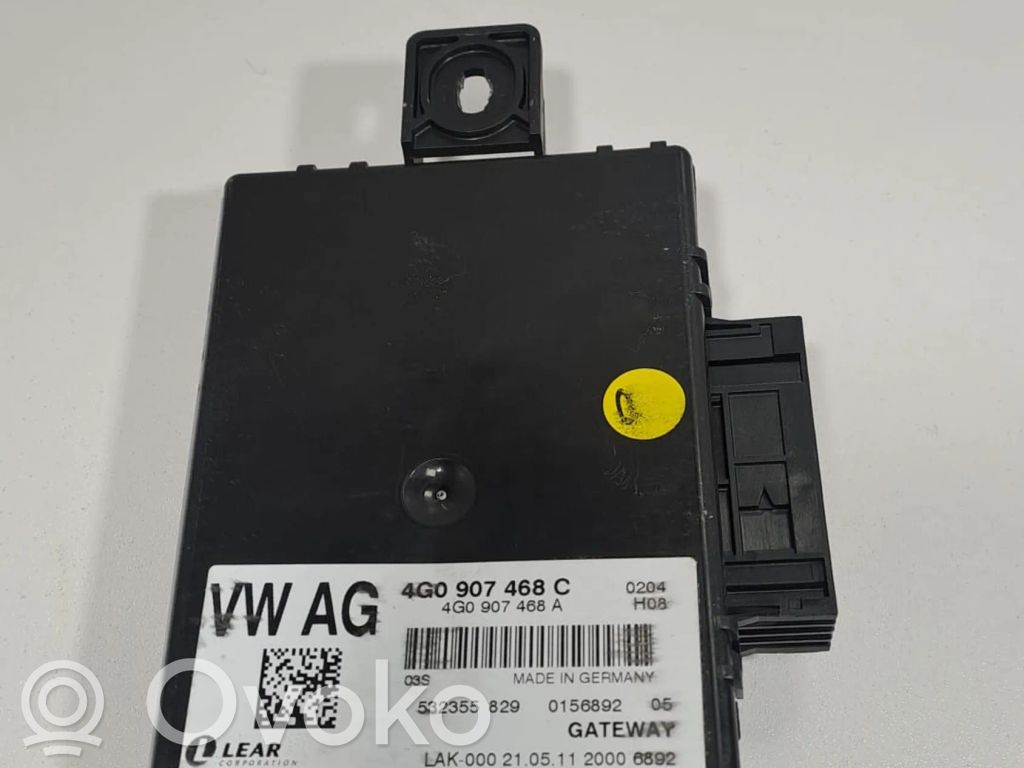 Audi A6 S6 C7 4G Gateway control module 