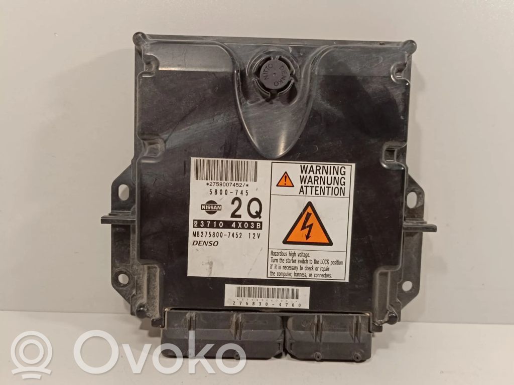 Nissan Navara D40 Engine control unit/module ECU 