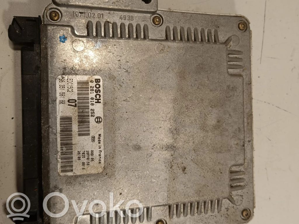 Peugeot 406 Engine control unit/module 