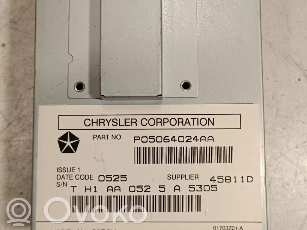 Jeep Grand Cherokee (WK) Unitate/modul control navigație GPS 