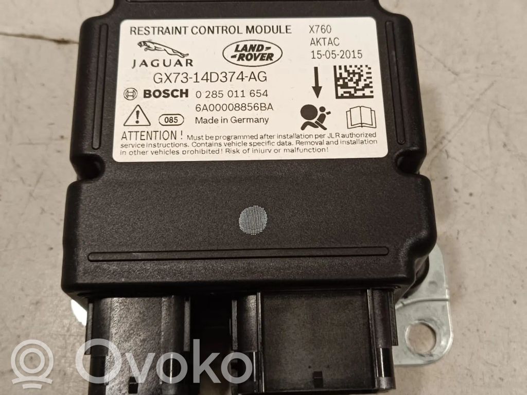 Jaguar XE Airbag control unit/module 