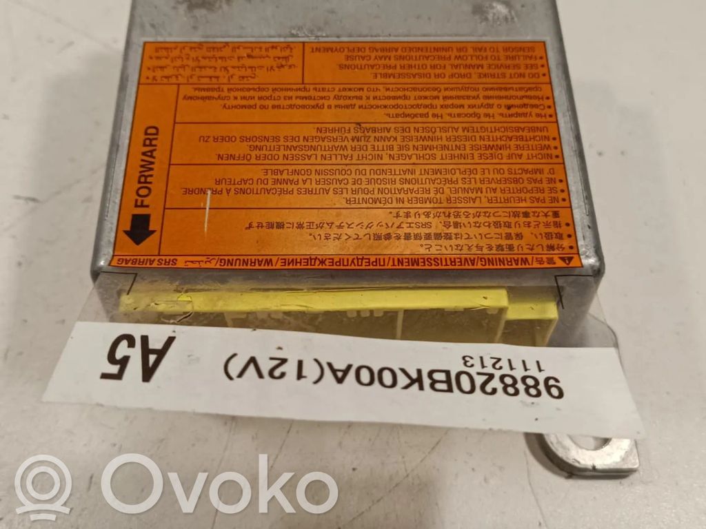 Nissan Qashqai Airbag control unit/module 
