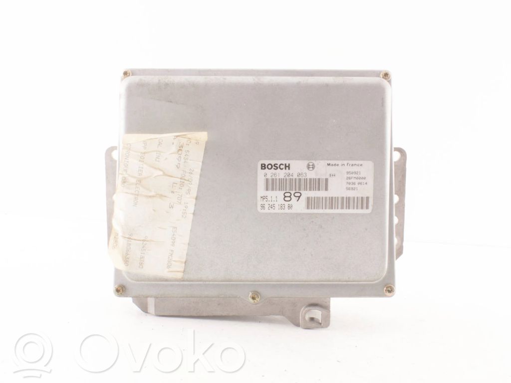 Peugeot 406 Engine control unit/module 