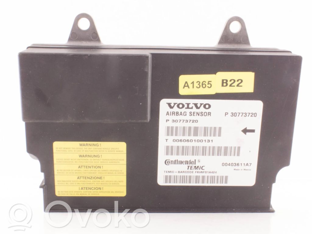 Volvo S80 Airbag control unit/module 