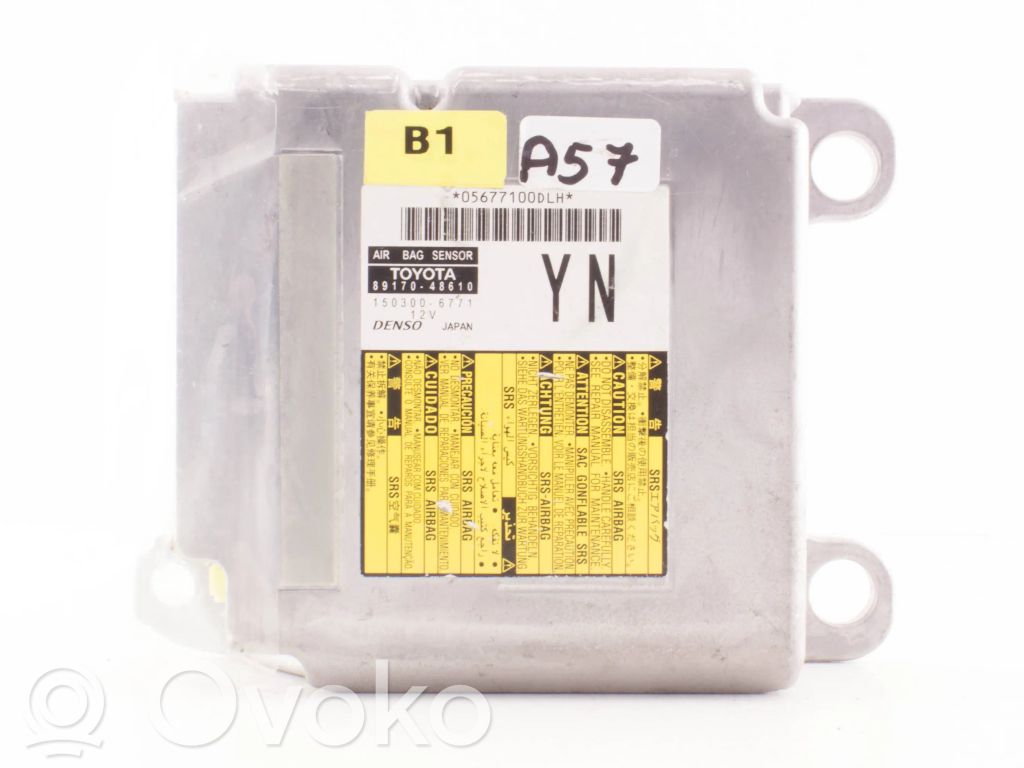 Lexus RX 450H Airbag control unit/module 