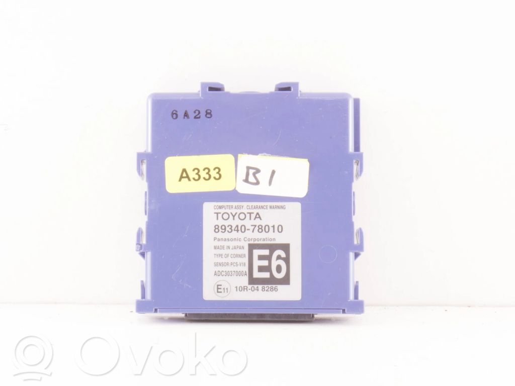 Lexus NX Parking PDC control unit/module 