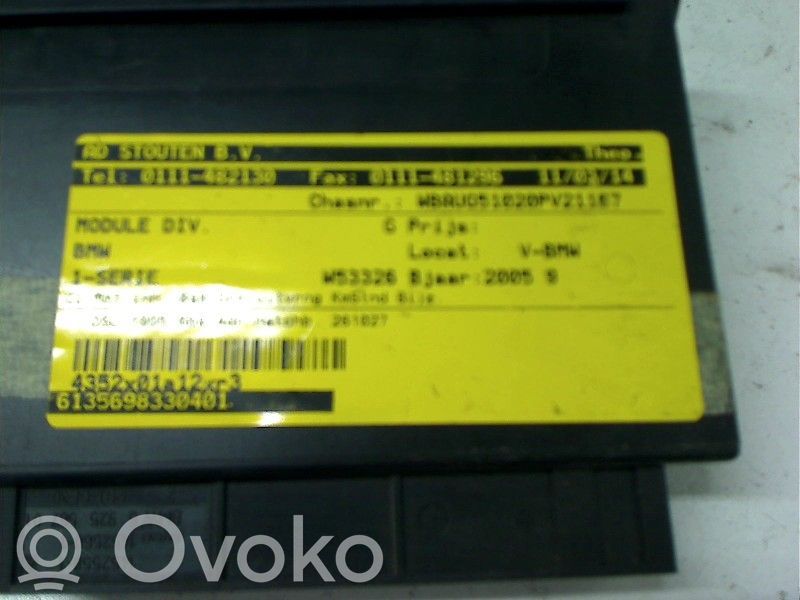 BMW 1 E81 E87 Autres unités de commande / modules 