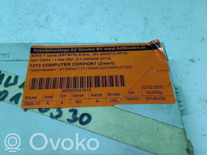 Module confort   61356943771,61356943771