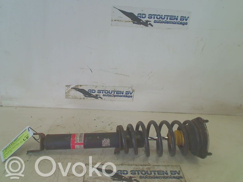 Front shock absorber with coil spring