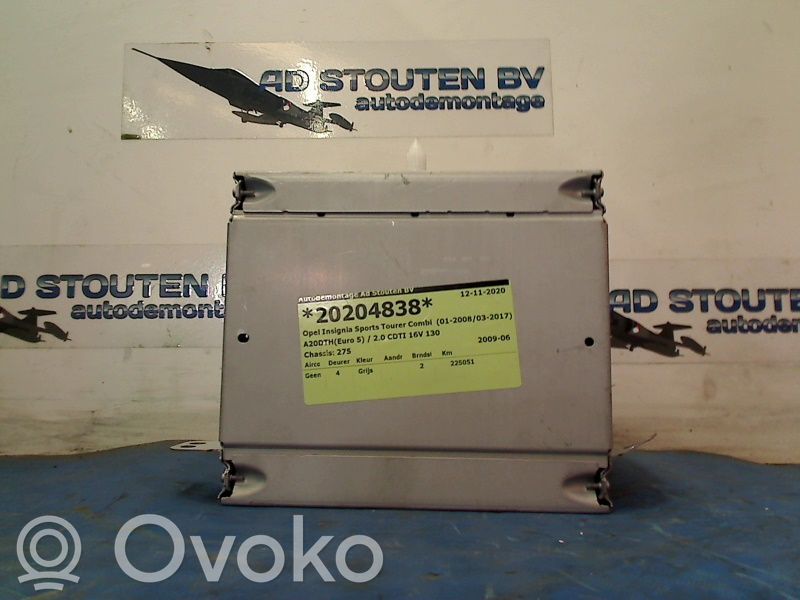 Opel Insignia A Unitate principală radio/CD/DVD/GPS 