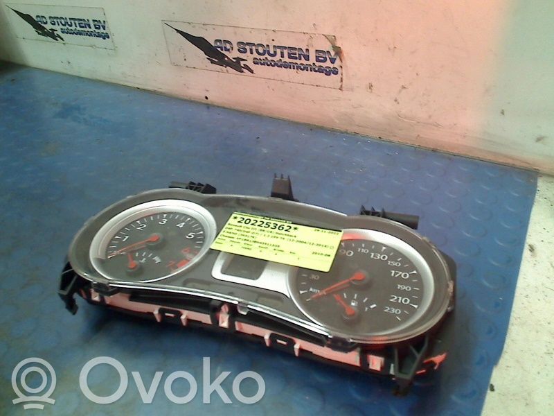 Tachimetro (quadro strumenti)   8201060291,8201060291,8201060291