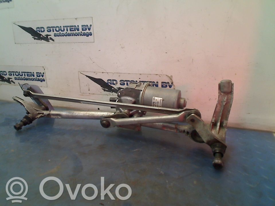 BMW 3 E90 E91 Tiranti e motorino del tergicristallo anteriore 