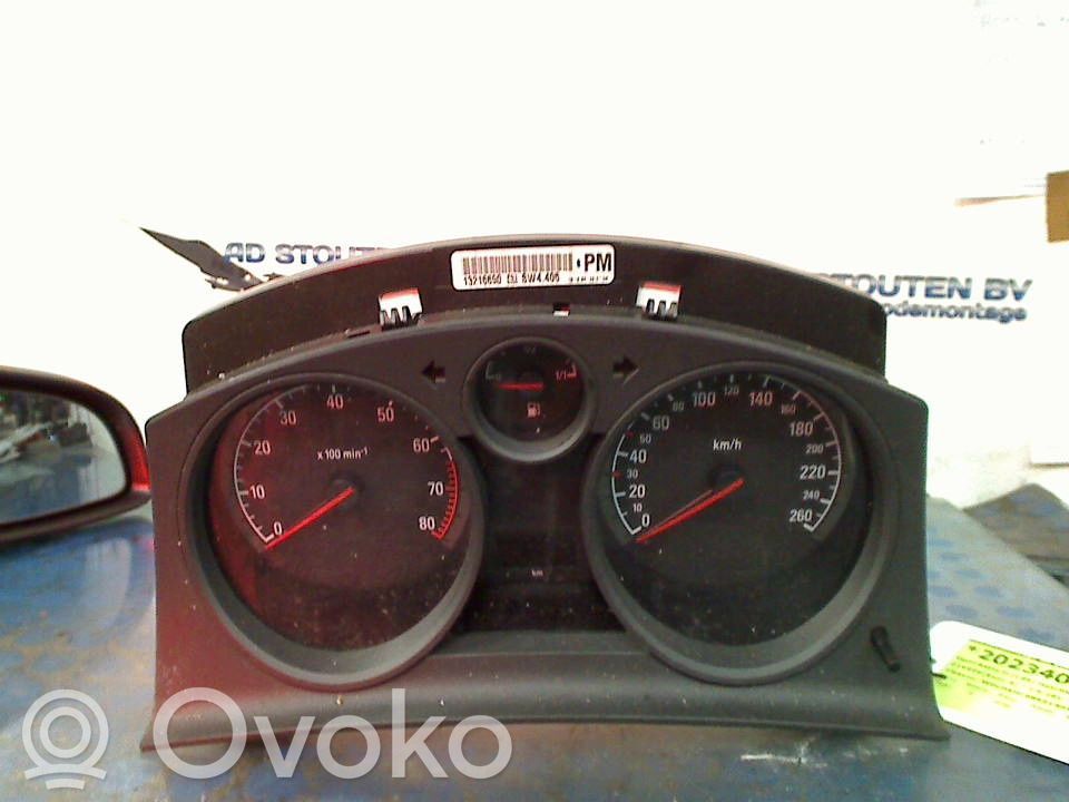 Opel Astra G Vitezometru (grup de instrumente) 