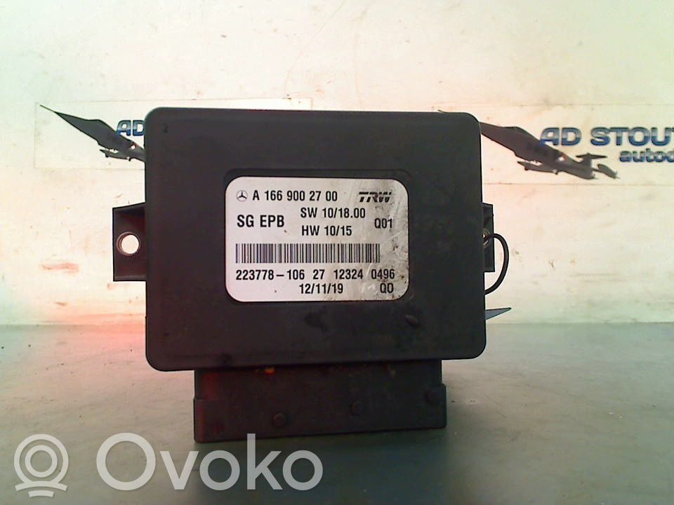 Module de commande de frein à main   A1669002700,A1669002700,A1669002700