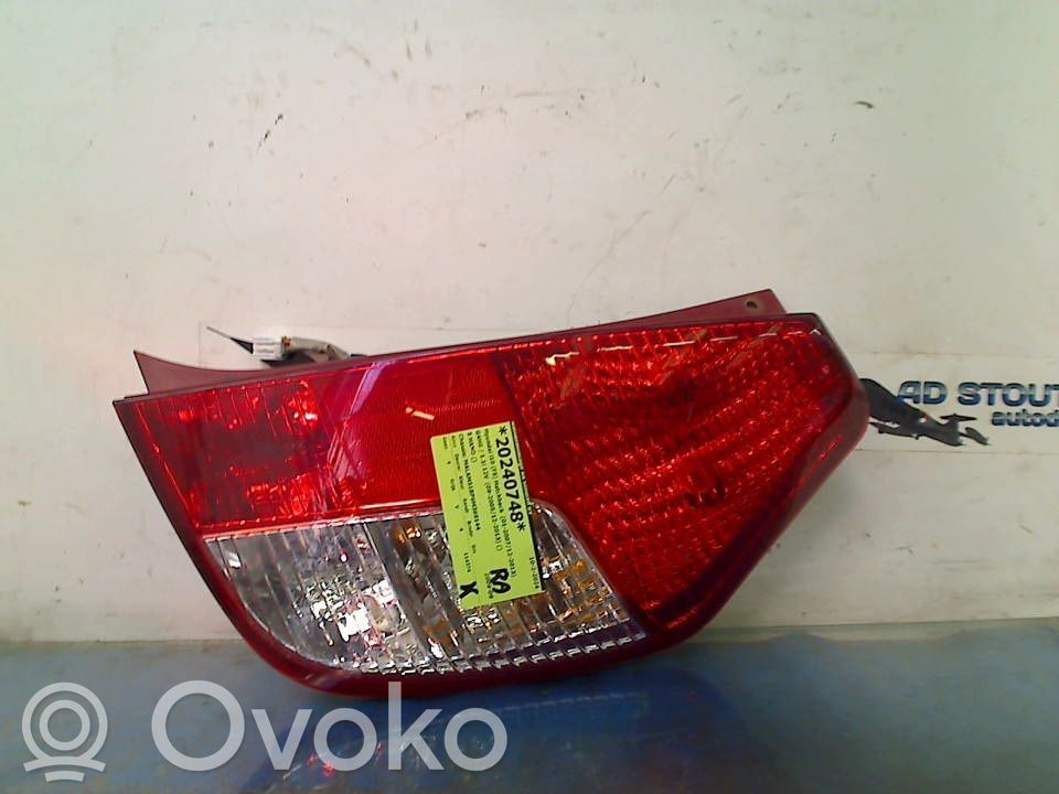 Hyundai i10 Luci posteriori