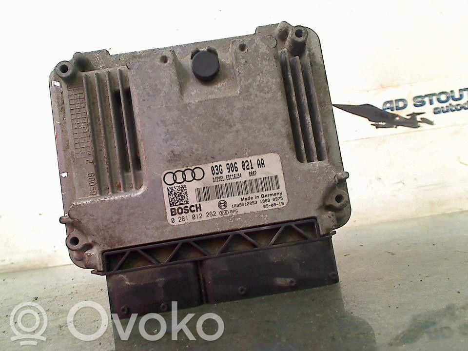 Unidad de control/módulo del motor   03G906021AA,03G906021AA,03G906021AA