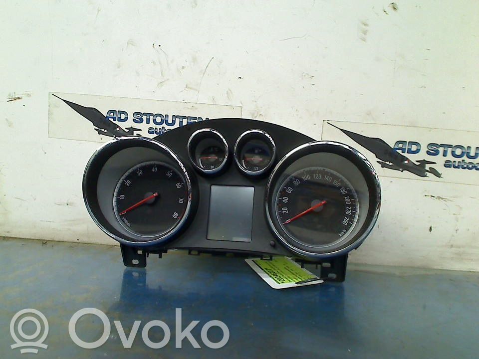 Opel Astra J Tachimetro (quadro strumenti) 