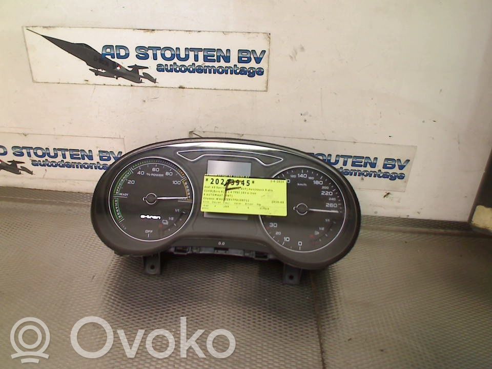 Audi A3 S3 8V Vitezometru (grup de instrumente) 
