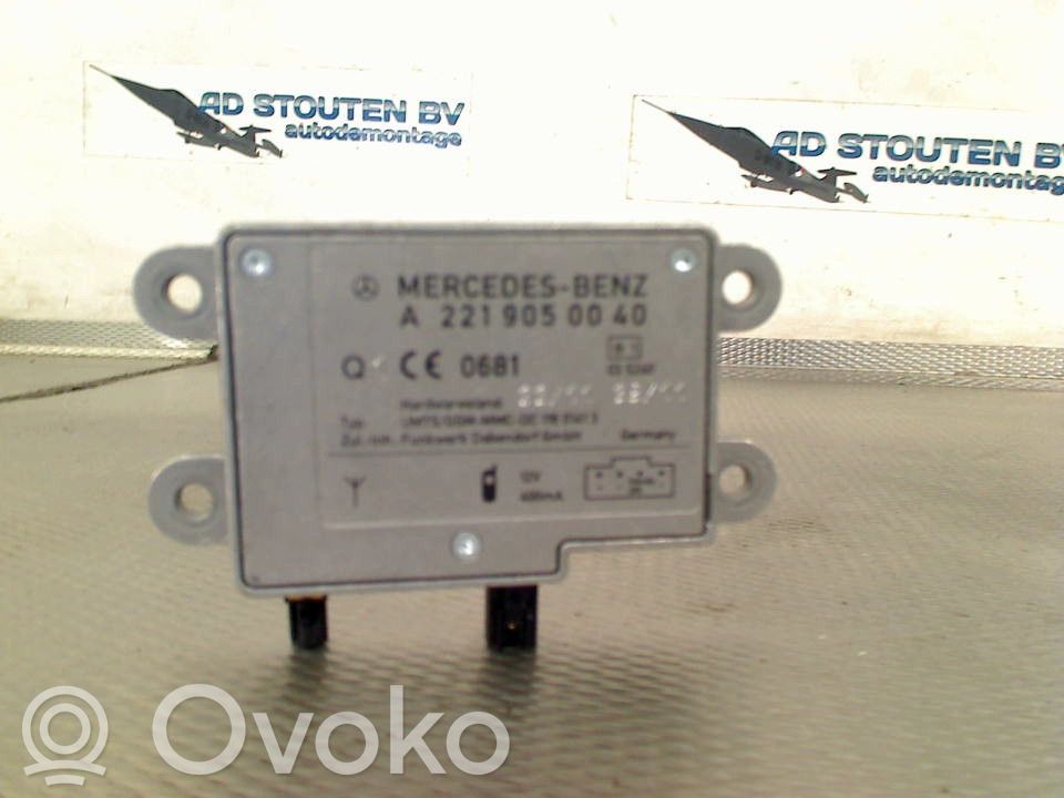 Mercedes-Benz S AMG W221 Antennenverstärker Signalverstärker 