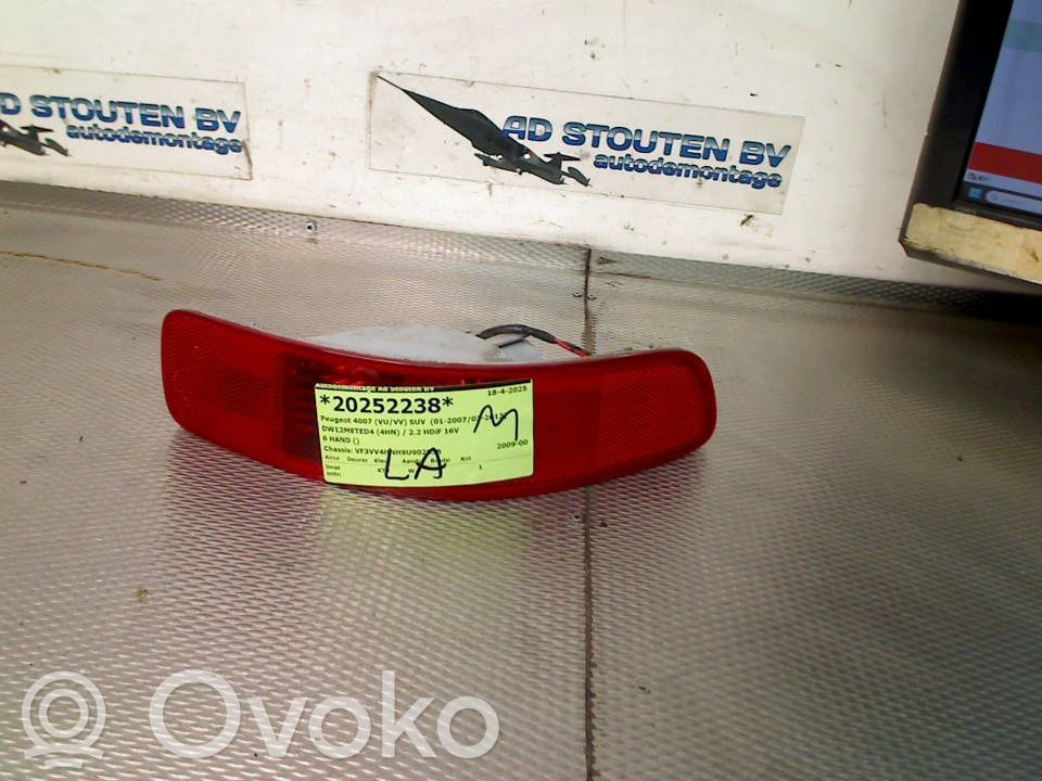Peugeot 4007 Lampă ceață spate 