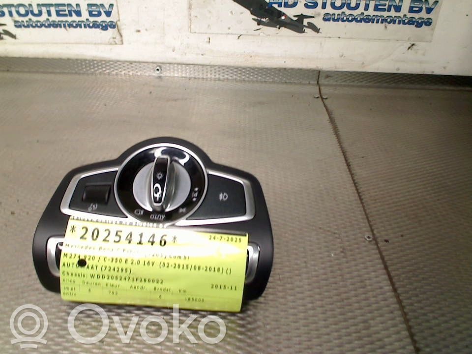 Interruptor de luz   A2059057007,A2059057007,A2059057007