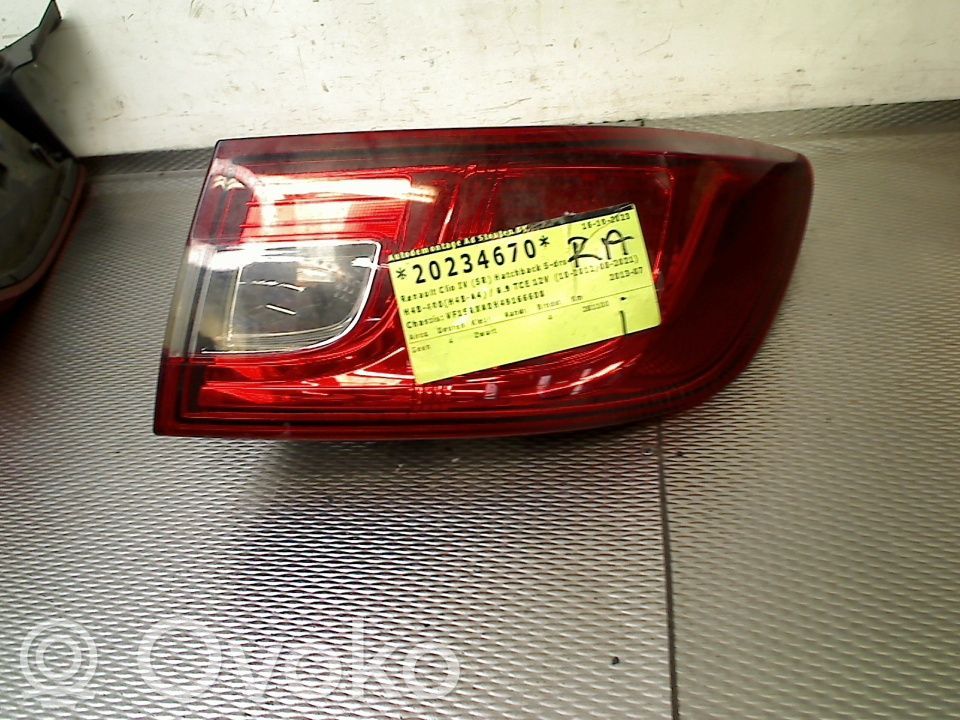 Renault Clio IV Luci posteriori
