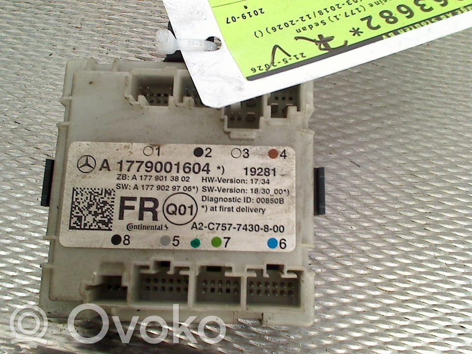 Mercedes-Benz A W177 Alte unități/module de control 