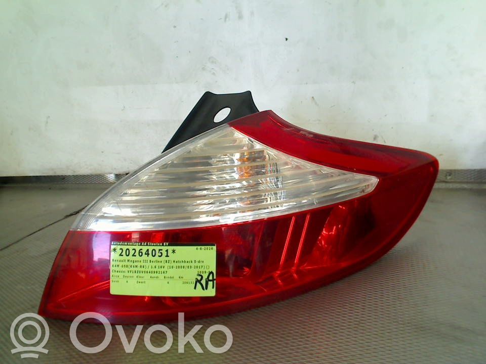 Renault Megane III Luci posteriori 