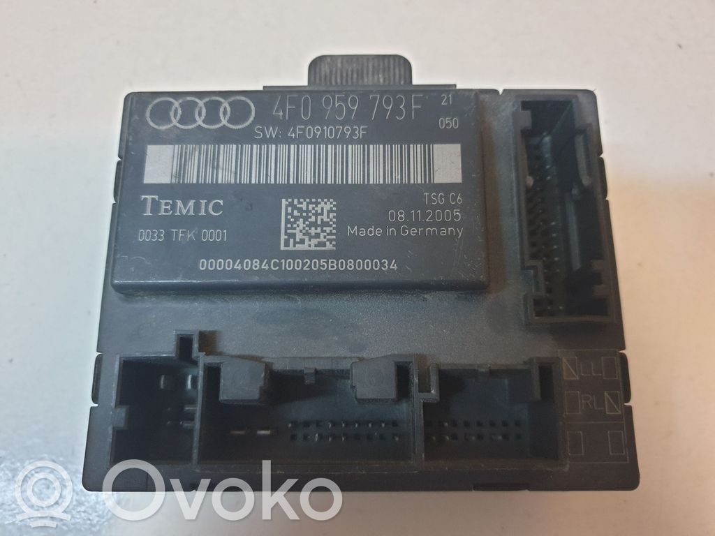 Unité de commande module de porte   4F0959793F