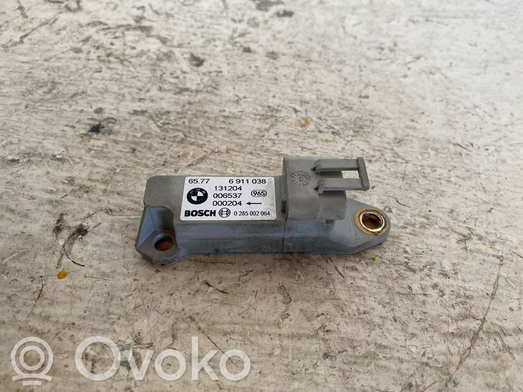 Airbag deployment crash/impact sensor   6911038,131204,006537