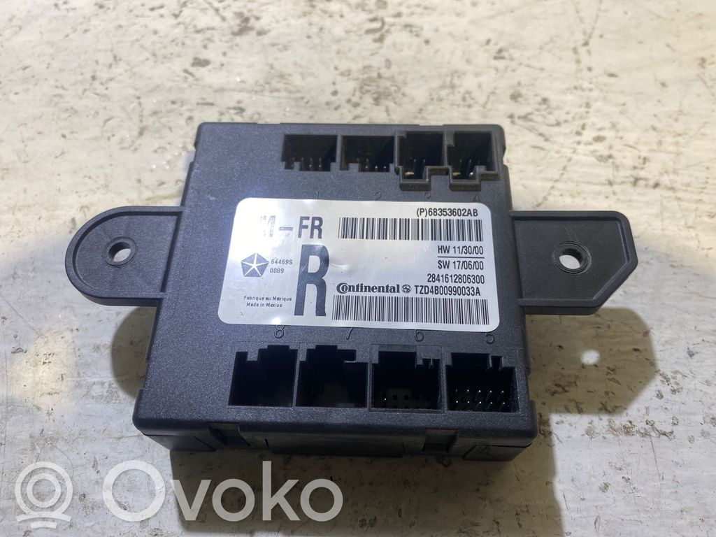 Door control unit/module   68353602AB,TZD4B00990033A,2841612806300