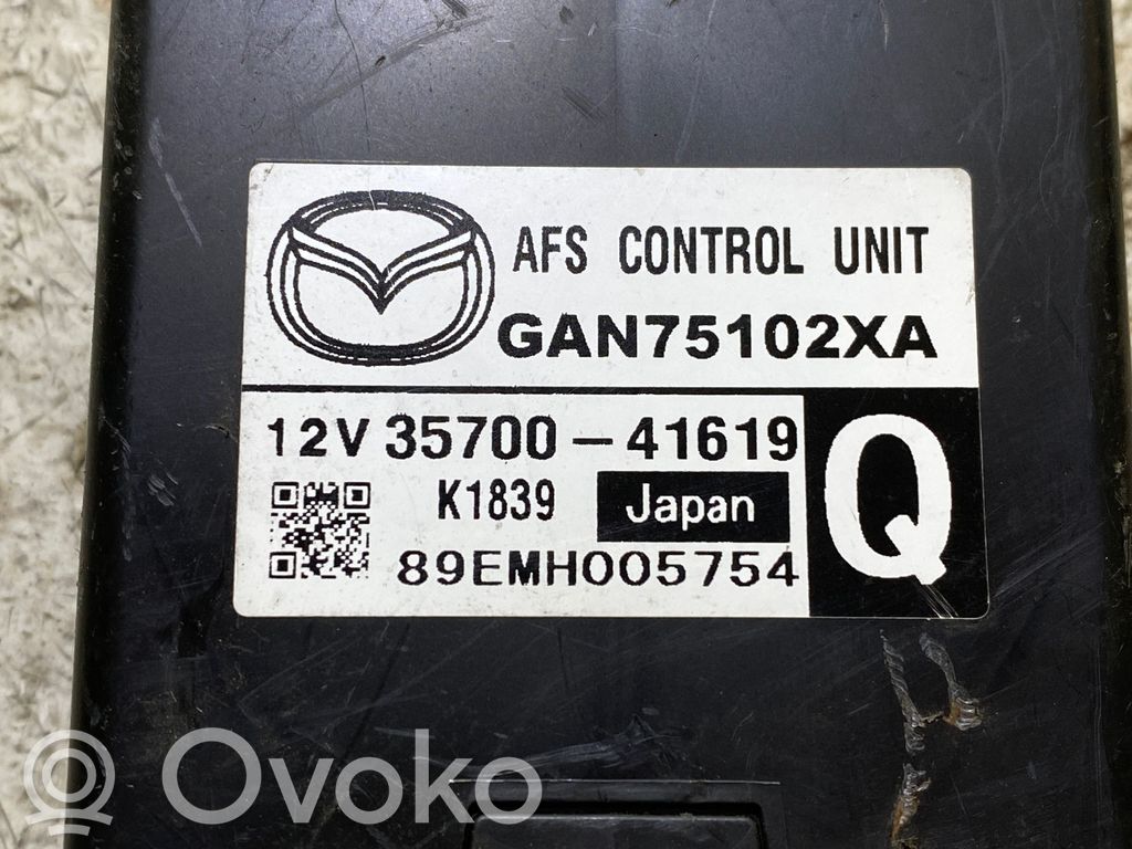 Mazda 6 Other control units/modules 