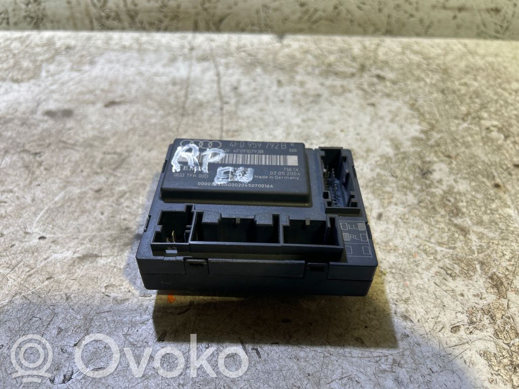 Unité de commande module de porte   4F0959792B,07052004,4F0910793B