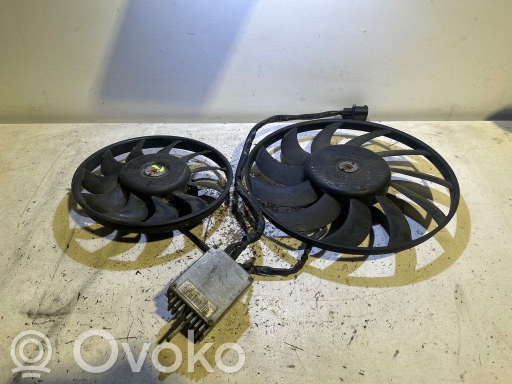 Audi A4 S4 B7 8E 8H Elektryczny wentylator chłodnicy 