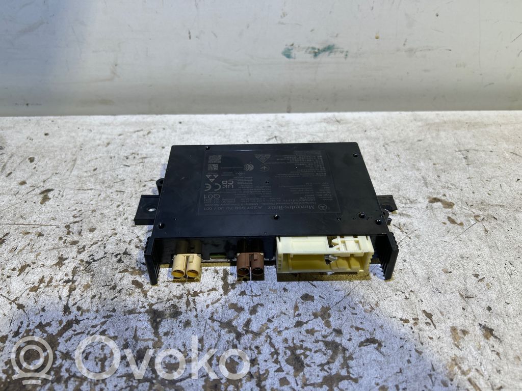 Unité de commande, module téléphone   A2579007000,A2579012100