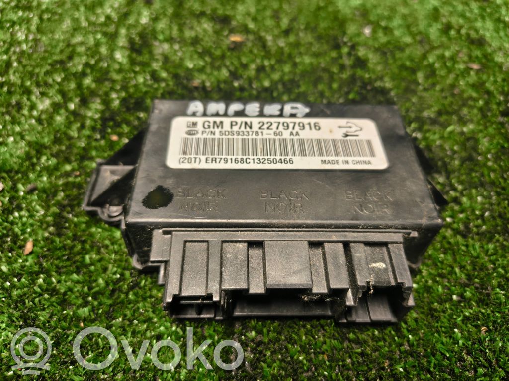 Opel Ampera Module de commande de siège 