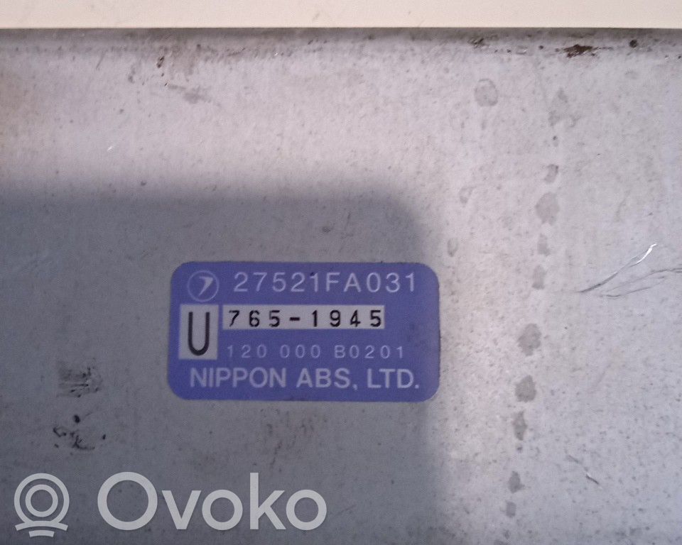 Subaru Impreza I Other control units/modules 