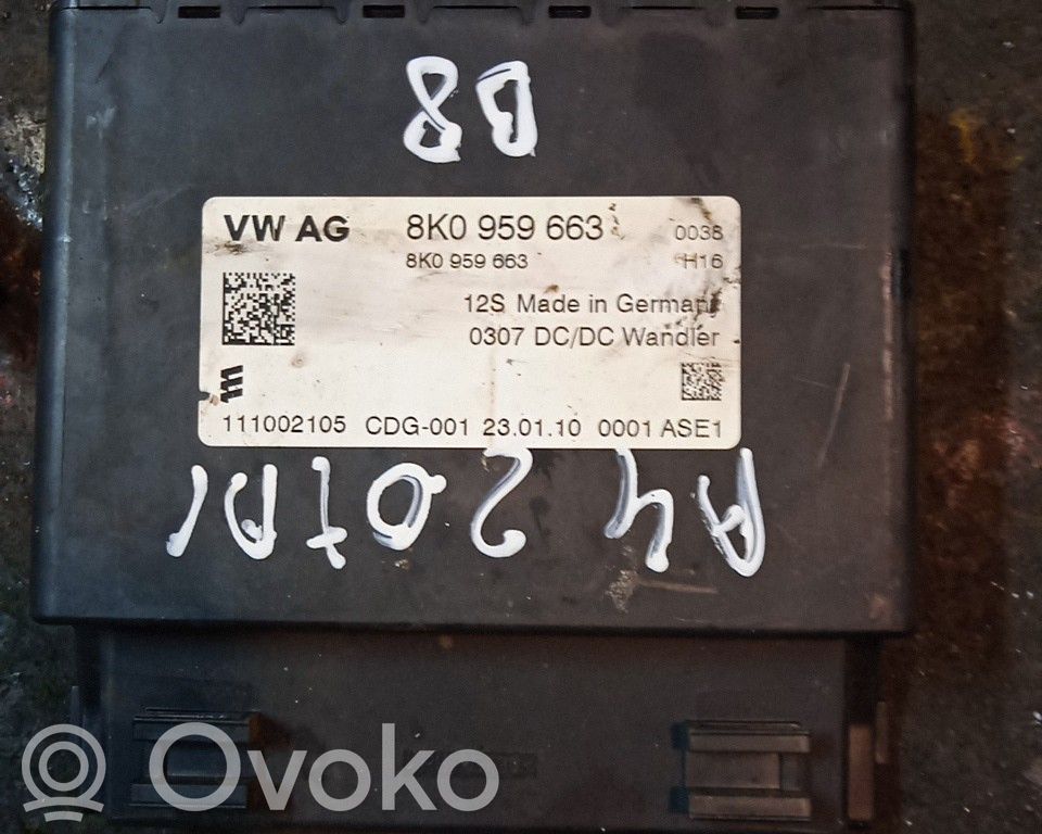 Muut ohjainlaitteet/moduulit   8K0959663