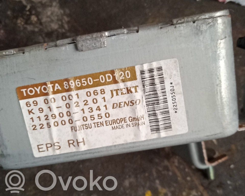 Toyota Yaris Unitate/modul comandă servodirecție 